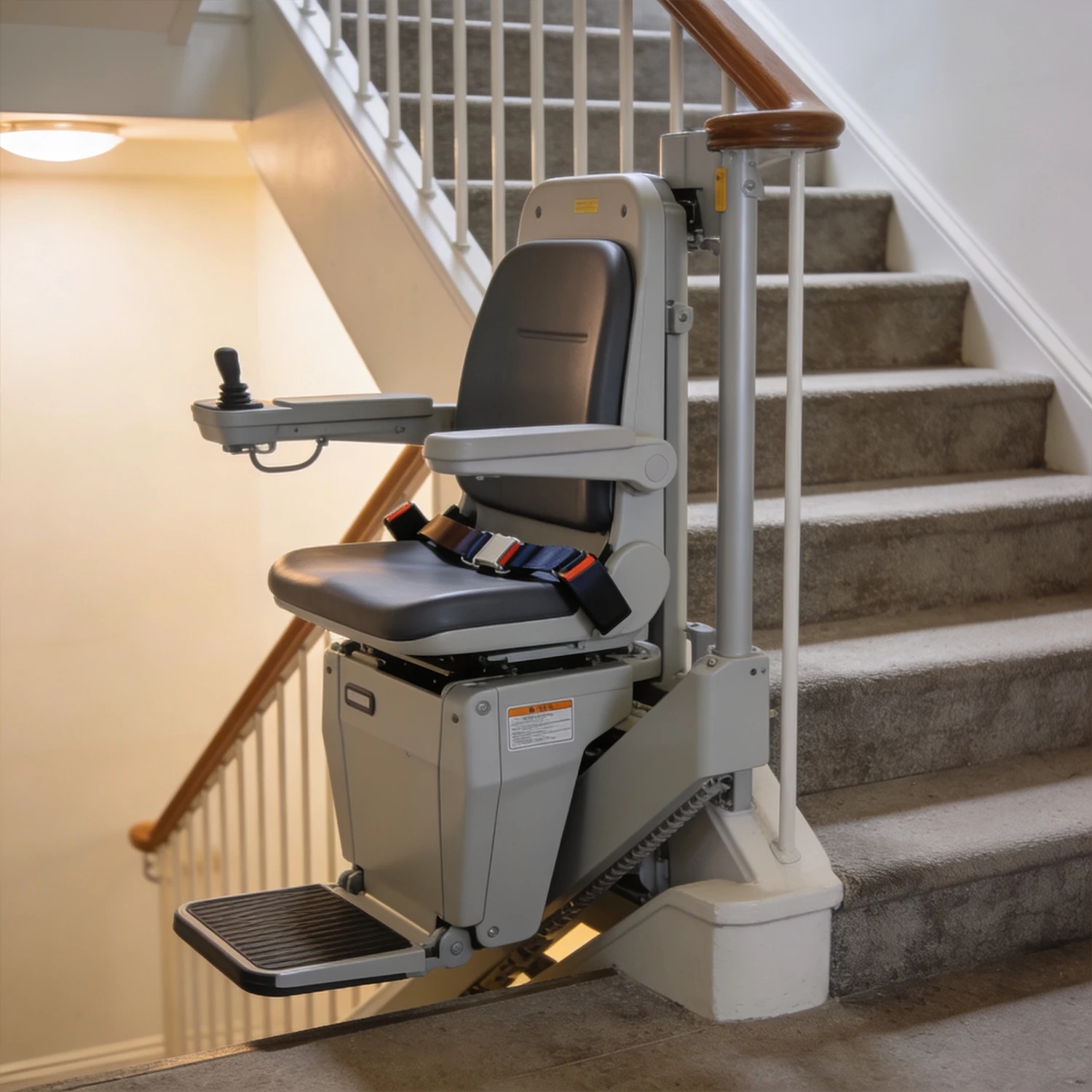 Soluzione per accessibilità installata in edificio residenziale