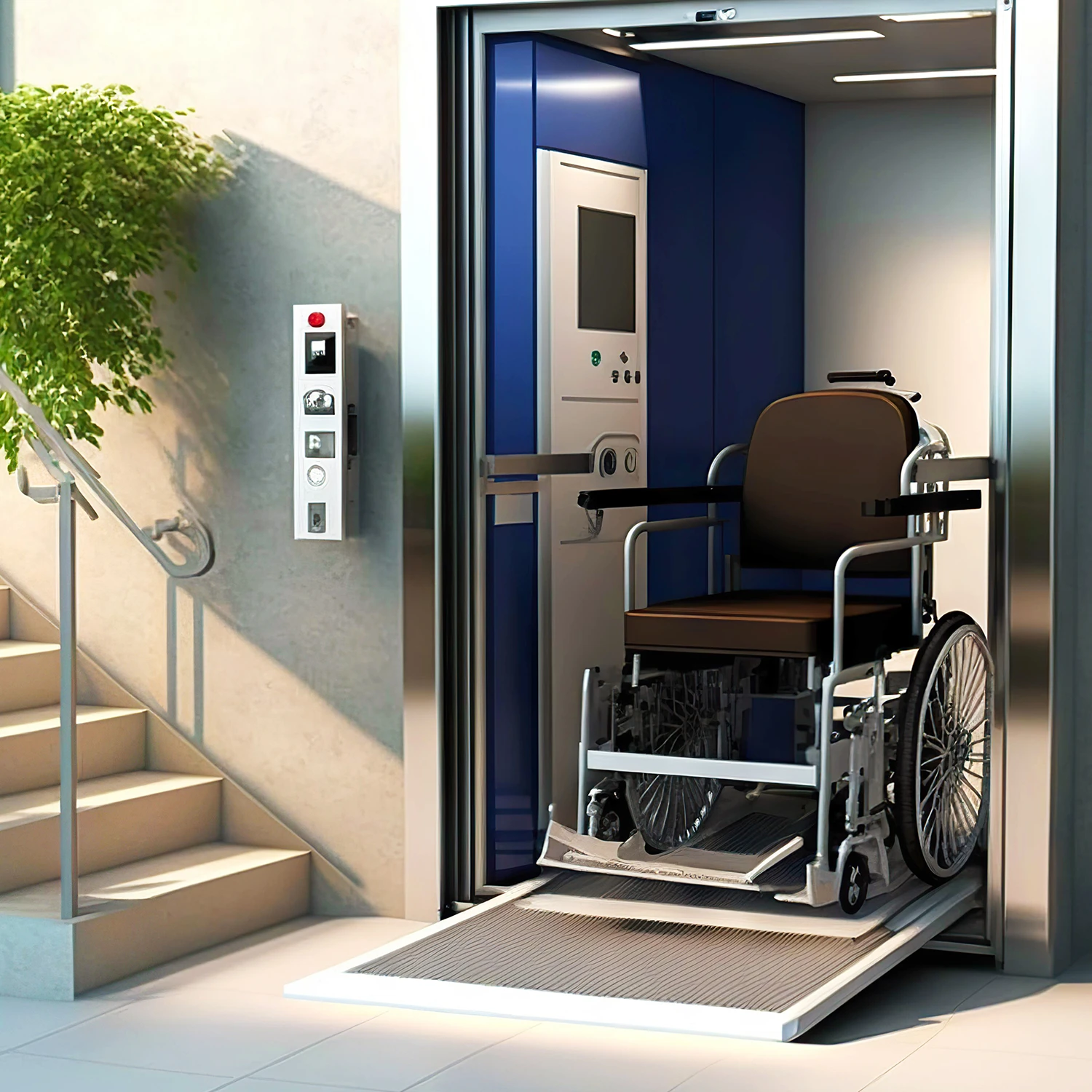 Ascensore per migliorare l'accessibilità