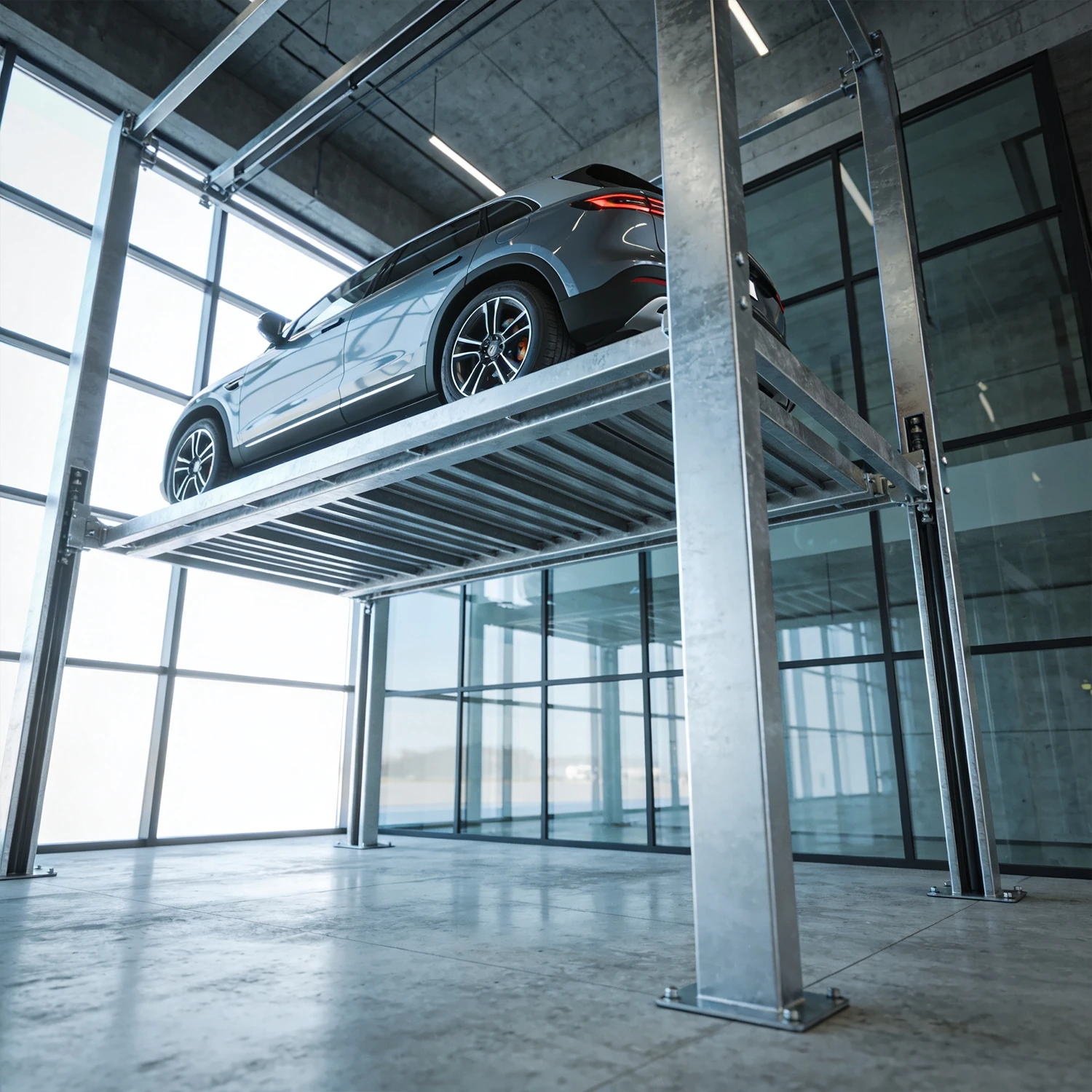 Montauto per edificio multipiano