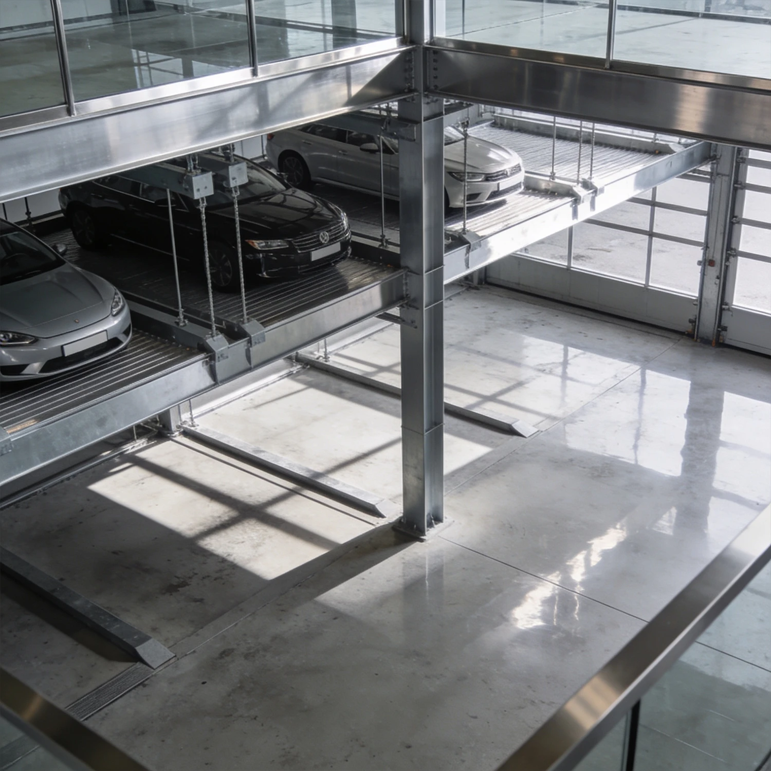 Montauto per garage interrato